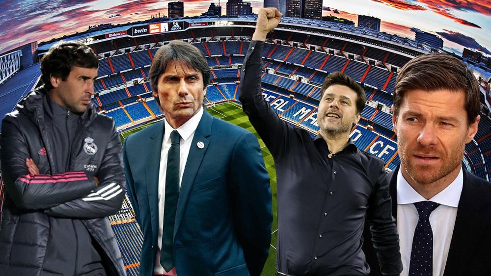 راؤول وكونتي "يتنافسان" لخلافة زيدان وبوتشيتينو وتشابي ألونسو ضمن قائمة اهتمامات ريال مدريد