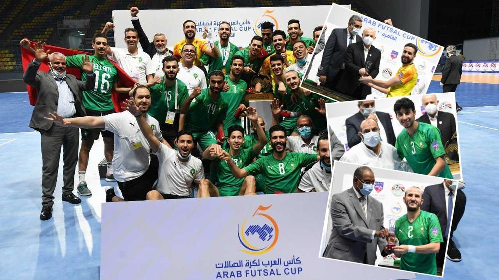 تقرير/ "أسود القاعة" في كأس العرب.. لقب أول بـ"علامة كاملة" وبـ"حصص عريضة" و"مسار مثالي" انتهى بتكريس الأفضلية على مصر واكتساح "الجوائز الفردية"