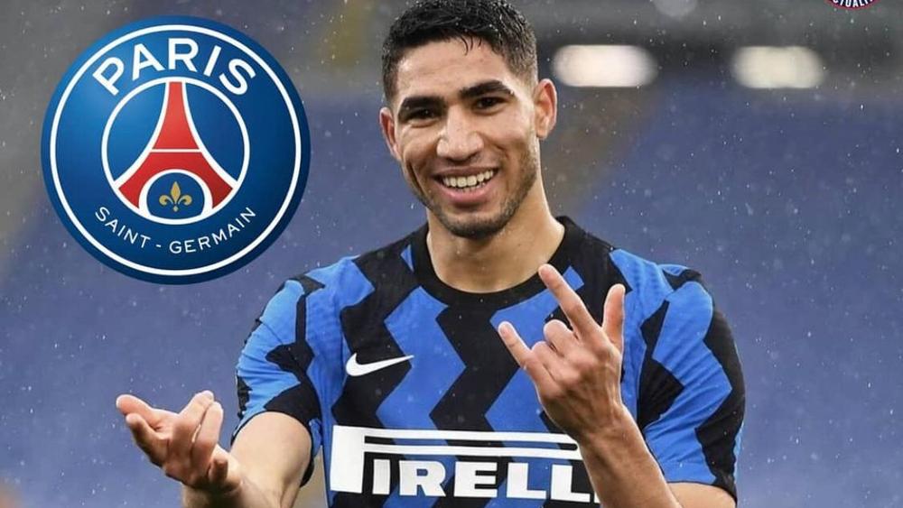 عرض جديد من باريس سان جيرمان للتعاقد مع حكيمي
