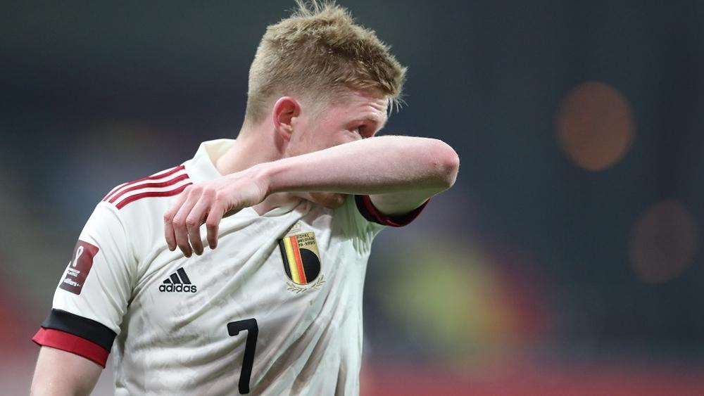 حظوظ دي بروين في المشاركة في مباراة بلجيكا وروسيا تتقلص بعد غيابه عن الحصة التدريبية الأخيرة لمنتخب بلاده