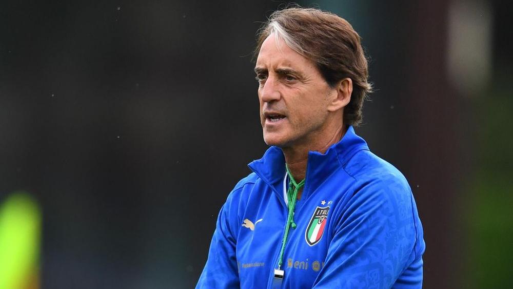 مانشيني: "هدفنا الاستمتاع بالمباراة الافتتاحية والوصول إلى نصف نهائي اليورو على الأقل"