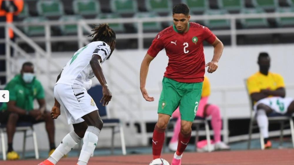 المغرب ينتصر في ثاني مبارياته الودية على بوركينا فاسو بهدف أشرف حكيمي