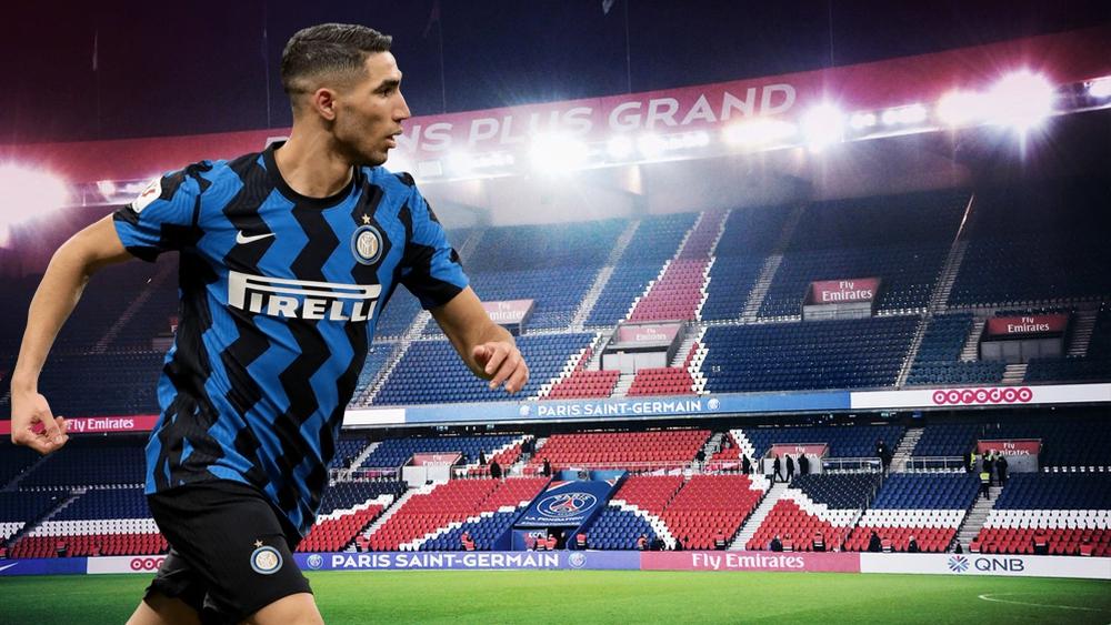 تفاصيل عرض سان جيرمان لضم حكيمي.. 8 ملايين يورو كراتب سنوي و65 مليون يورو لإقناع الإنتر ببيعه