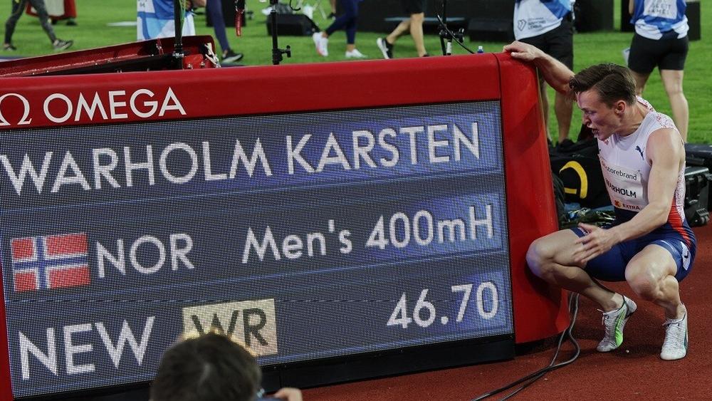 النرويجي "فارهولم" يسجل رقما قياسيا عالميا في سباق 400 م وينهي صمود رقم الأمريكي يونغ المحقق في أولمبياد "برشلونة 1992"