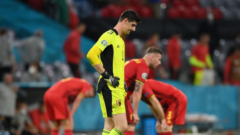 كورتوا: "حارسهم قام بتصديات جيدة وتركناهم يسجلون الهدف الأول بسهولة لكن إيطاليا استحقت الفوز"