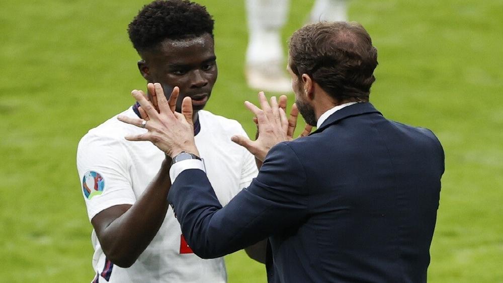 ساوتجيث يؤكد جاهزية ساكا لمواجهة إنجلترا والدنمارك في نصف نهائي "يورو 2020"