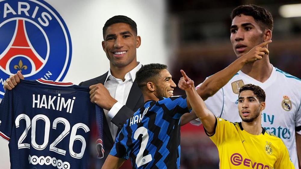 انطلق من "الليغا" ومر عبر "البوندسليجا" و"الكالتشيو".. حكيمي يحط الرحال بـ"الليج 1" ويصبح أول مغربي يلعب في 4 من الدوريات الخمس الكبرى