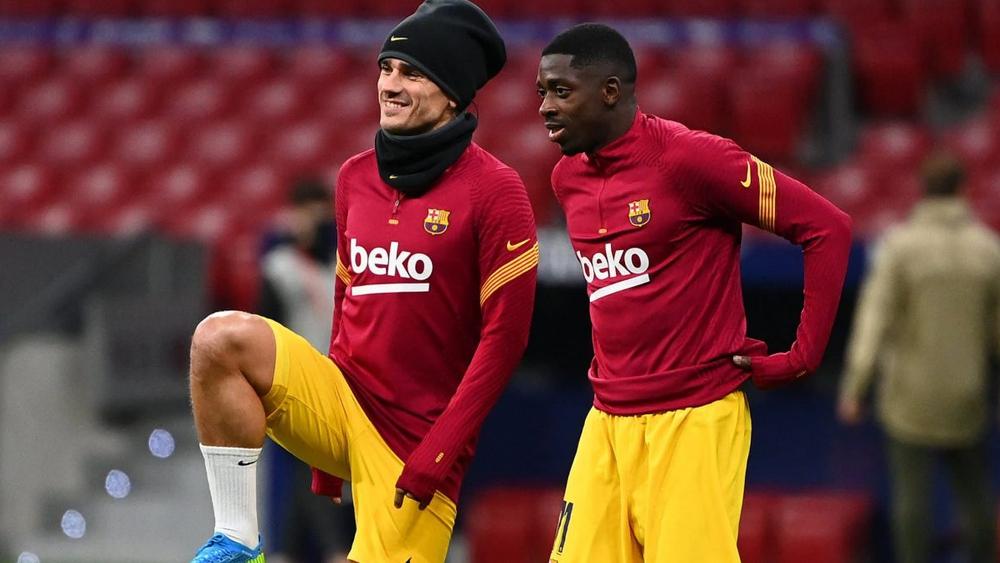 برشلونة يعتذر لجماهيره في آسيا ويدرس فرض عقوبة على جريزمان وديمبيلي