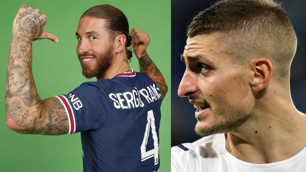 فيراتي: "راموس كسب العديد من الألقاب خلال مسيرته وسيساعدنا كثيرًا في باريس سان جيرمان"