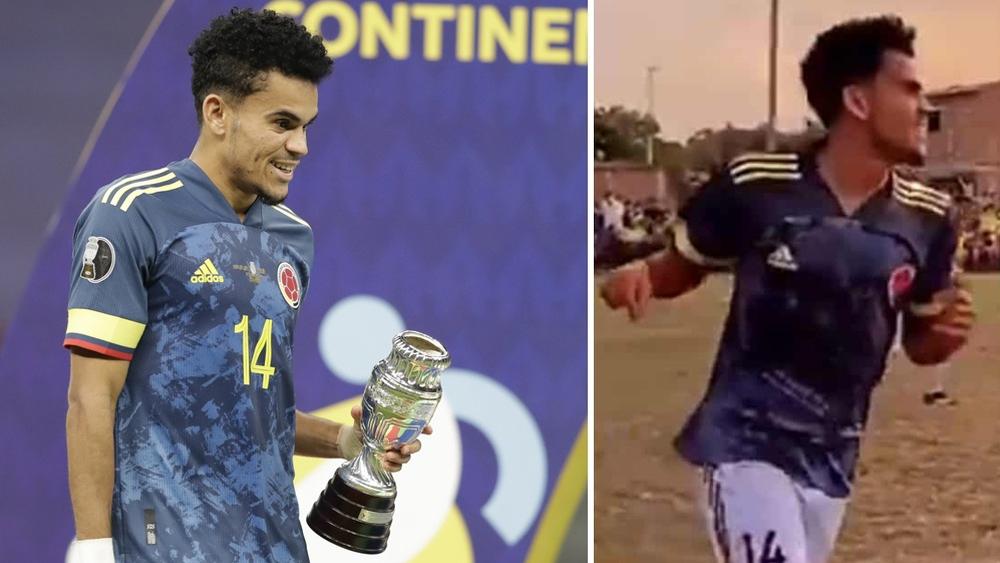 رغم تألقه في كوبا أمريكا.. لويس دياز يعود إلى "أصوله" ويشارك في مباراة بـ"أحد أحياء" بارانكاس الكولومبية!