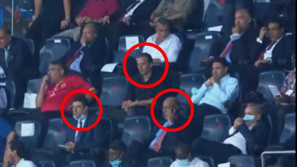 تواجد مسؤولي الرجاء إلى جانب مدير التعاقدات بالأهلي المصري في مدرجات "دونور" يفتح باب التأويلات حول تسريح رحيمي