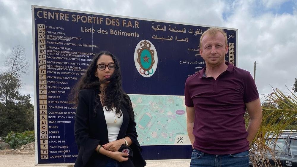 "باربارا" الرئيسة التنفيذية لسيمبا التنزاني تلتقي بالمدرب فاندنبروك وتزور مركز تدريبات الجيش الملكي