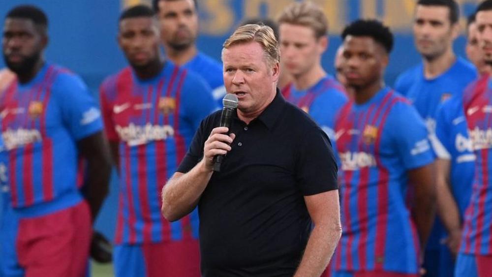 كومان: "لقد كثر الحديث عن ميسي.. هو الأفضل في العالم لكن أنا مقتنع بأن هذا الفريق سيجعل الناس يستمتعون"