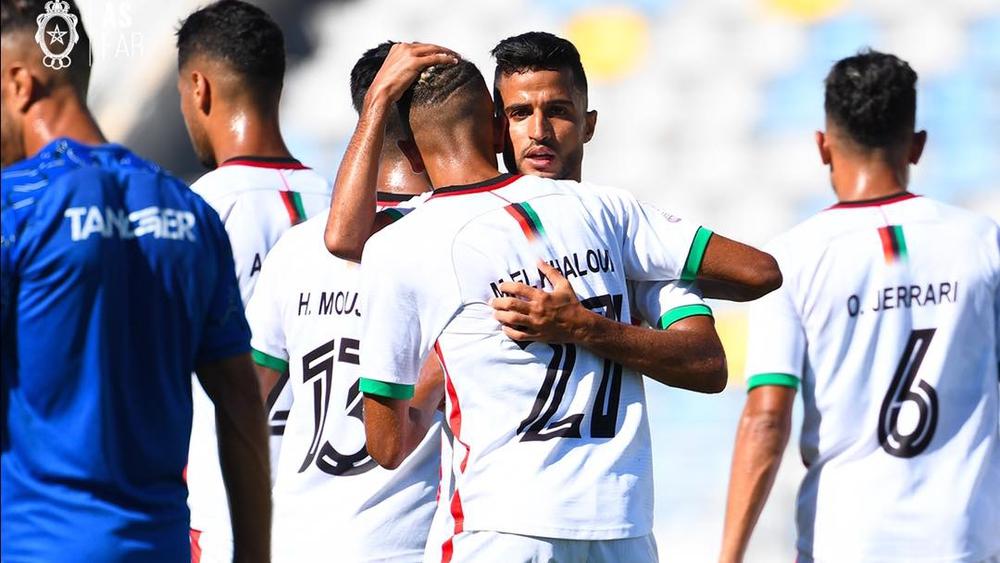 ودية الجيش الملكي واتحاد طنجة تنتهي بالتعادل الإيجابي هدف في كل شبكة