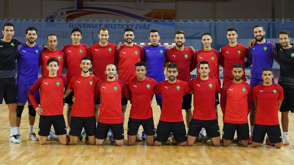 "أسود القاعة" يجرون أول حصة تدريبية بليتوانيا تأهبا لمواجهة "جزر سليمان" في كأس العالم لكرة الصالات