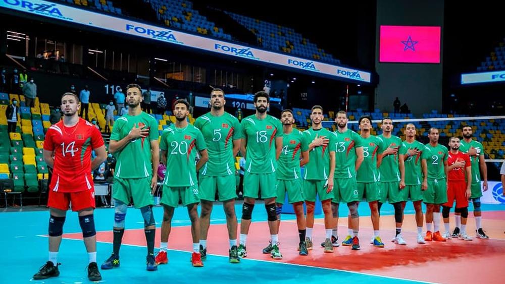 المنتخب المغربي لكرة الطائرة يبلغ المربع الذهبي لكأس أفريقيا بعد تغلبه على رواندا "مستضيفة الدورة" بثلاثة أشواط نظيفة
