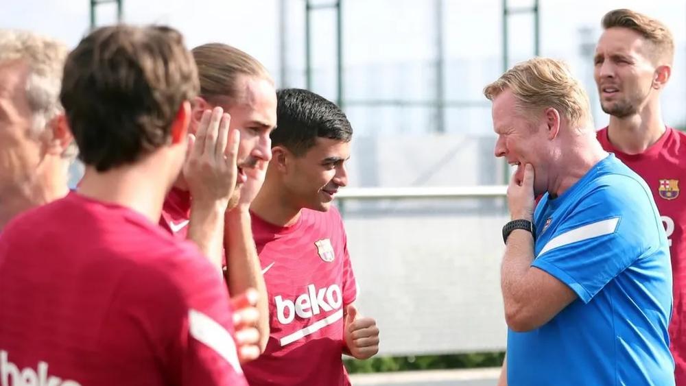 كومان يمدح لاعبه: "بيدري لاعب ذكي وقوي ذهنيًا"