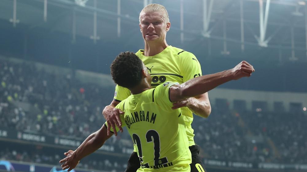 هالاند يواصل التسجيل ويقود دورتموند لهزم بشكتاش في دوري أبطال أوروبا
