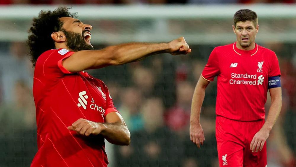 صلاح يحقق رقما قياسيا جديدا مع ليفربول ويعادل "إنجاز" جيرارد