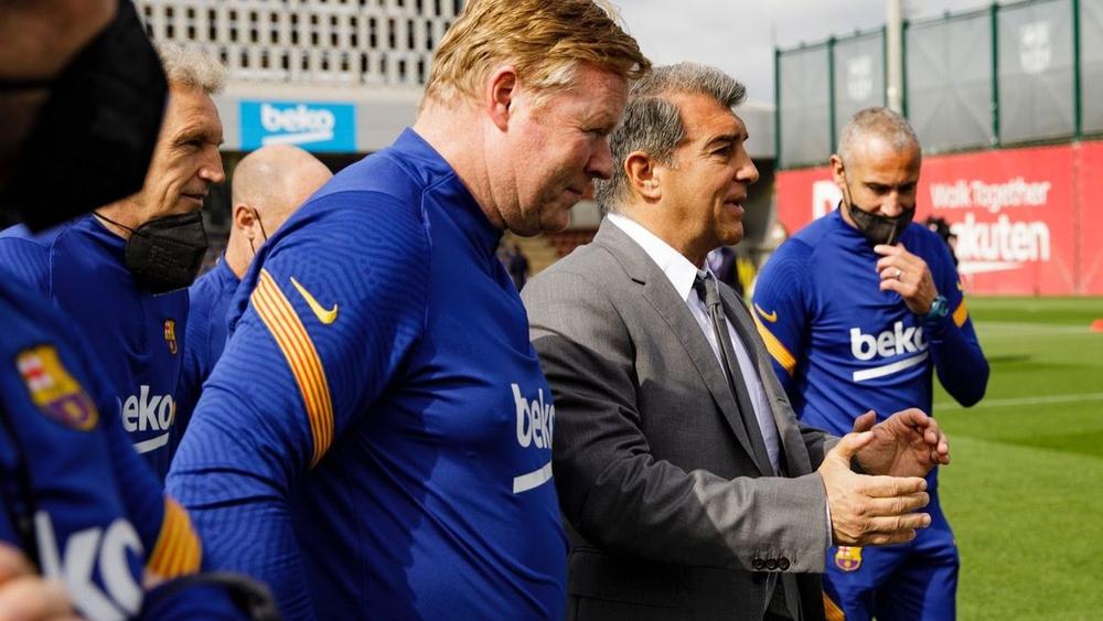 كومان: "طلبت من لابورتا أن يقوم بطردي من برشلونة"