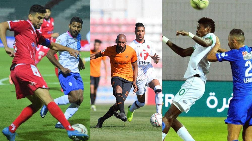 مباريات اليوم من البطولة الاحترافية "إنوي".. الرجاء يستقبل أ. خريبكة ون. بركان يواجه ضيفه أ. آسفي والوداد يحل ضيفا على سريع واد زم