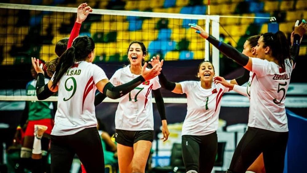 "لبؤات الأطلس" يهدين المغرب برونزية كأس أمم أفريقيا لكرة الطائرة