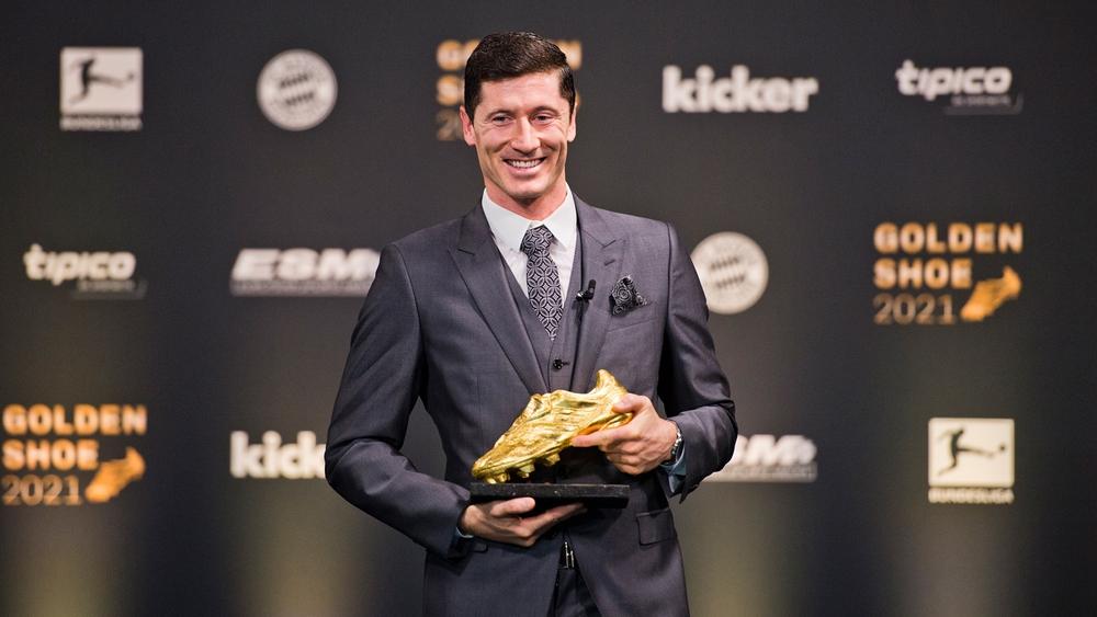 Lewandowski remporte le Soulier d'Or