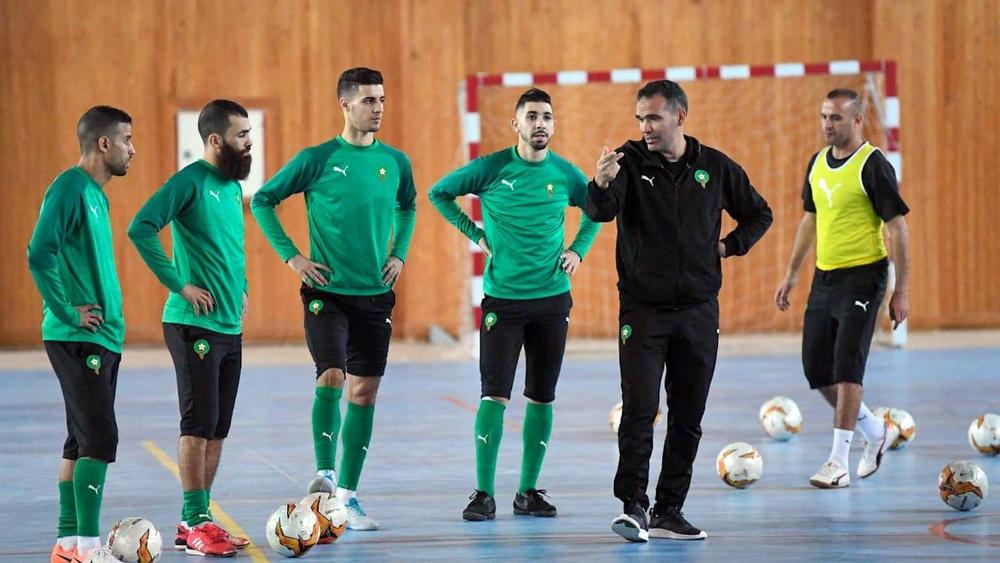 L'équipe nationale de futsal se prépare pour affronter le Venezuela