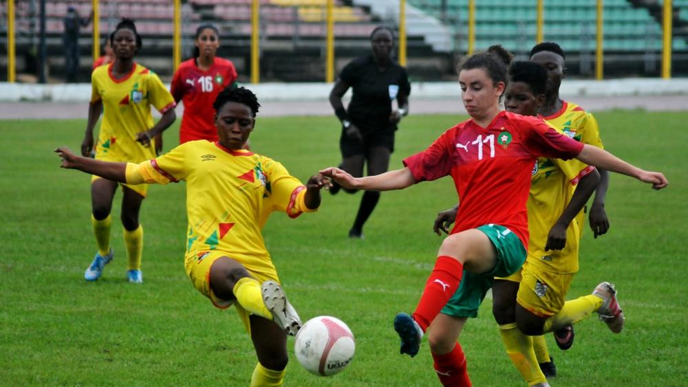 المنتخب المغربي لكرة القدم النسوية لأقل من 20 سنة يتفوق على نظيره البينيني بنتيجة 2-1