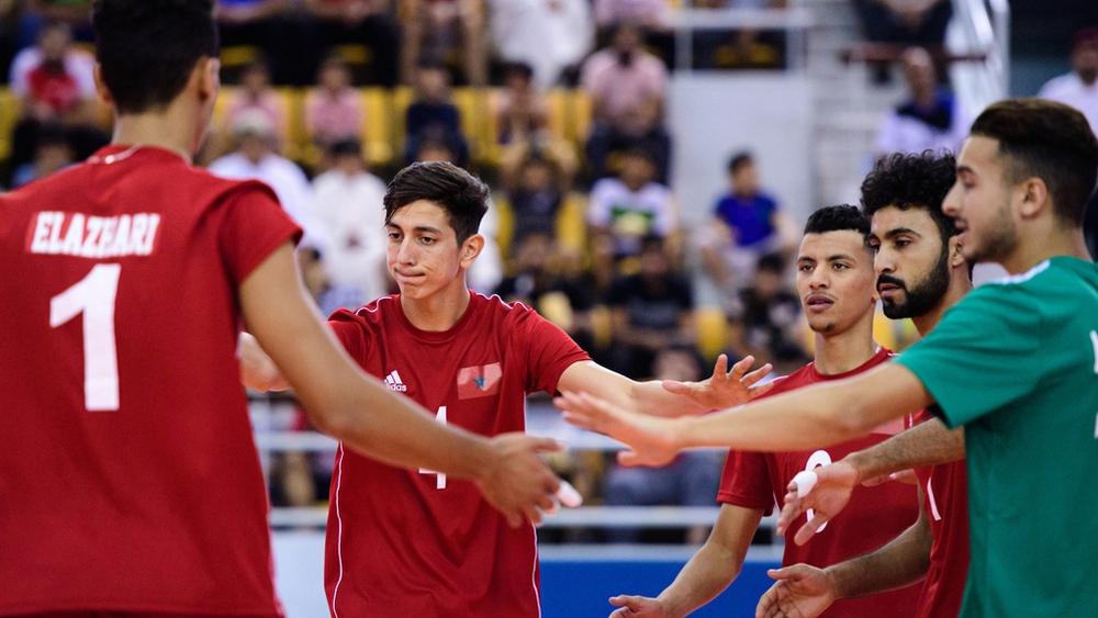 منتخب الطائرة للشبان يتعرض لهزيمة جديدة في كأس العالم بعد خسارته أمام مصر بثلاثة أشواط مقابل واحد