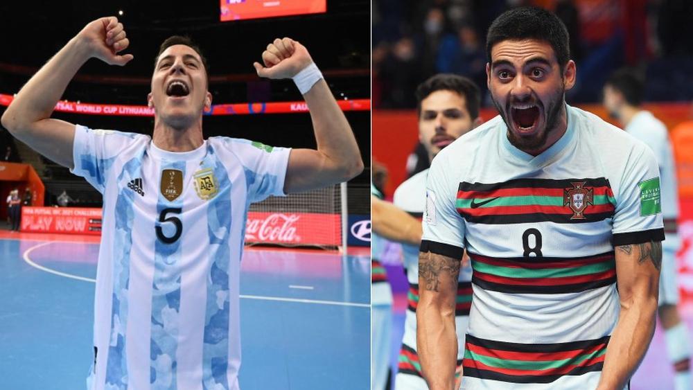 البرتغال والأرجنتين يصطدمان في نهائي "مونديال الفوتسال" الأحد المقبل