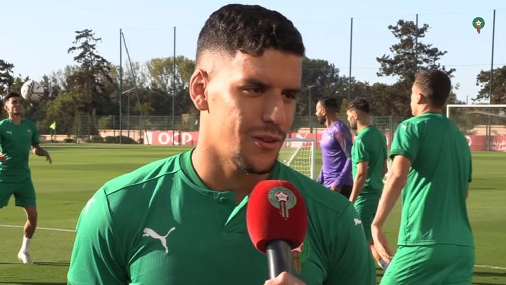 عبدو هروي: "سعيد بتواجدي مع المنتخب الوطني وهدفنا التأهل إلى كأس العالم"