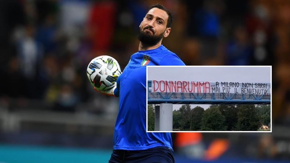 الـ"كورفا سود" ترفض "مسامحة" دوناروما: "لن نرحِّب بك مرة أخرى في ميلانو" وتهاجمه بـ"صافرات الإستهجان"!