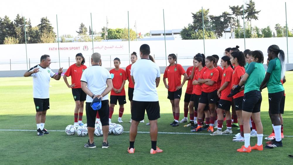 المنتخب المغربي النسوي لأقل من 20 سنة  يختتم استعداداته لمواجهة البنين