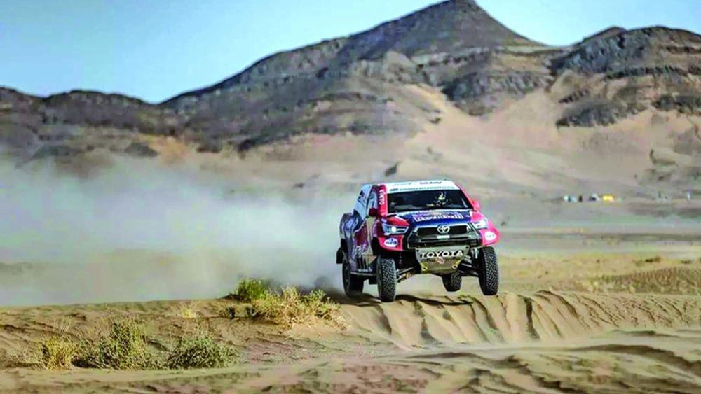 19 ثانية تُهدي النمساوي فولكنير صدارة "رالي المغرب"