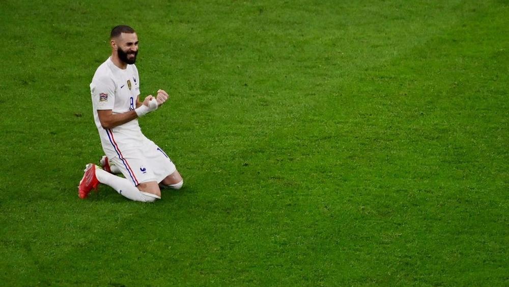 بنزيما يستهدف الفوز بـ"كأس العالم" مع منتخب فرنسا بعد تتويجه بلقب "دوري الأمم الأوروبية"