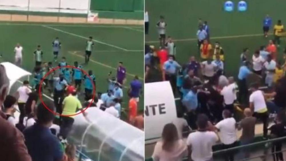 مشاجرة "عنيفة" في مباراة بالبرتغال والشرطة تستخدم أعيرة نارية لتفريق اللاعبين