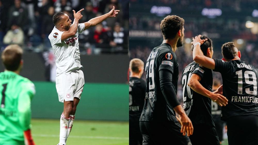 الدوري الأوروبي/ آينتراخت فرانكفورت الألماني يتغلب على أولمبياكوس اليوناني (3-1) والعربي يحرز هدف فريقه الوحيد