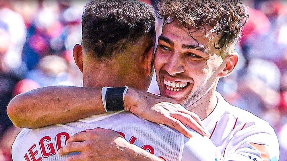 الحدادي يوقع هدفا من خماسية إشبيلية في مرمى ليفانتي والمباراة عرفت بقاء بونو والنصيري على مقاعد البدلاء