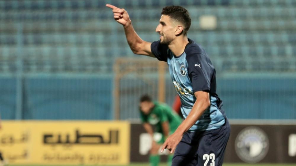 الكرتي: "سعيد بالثنائية الأولى وهدفي مع بيراميدز التتويج بكل البطولات"