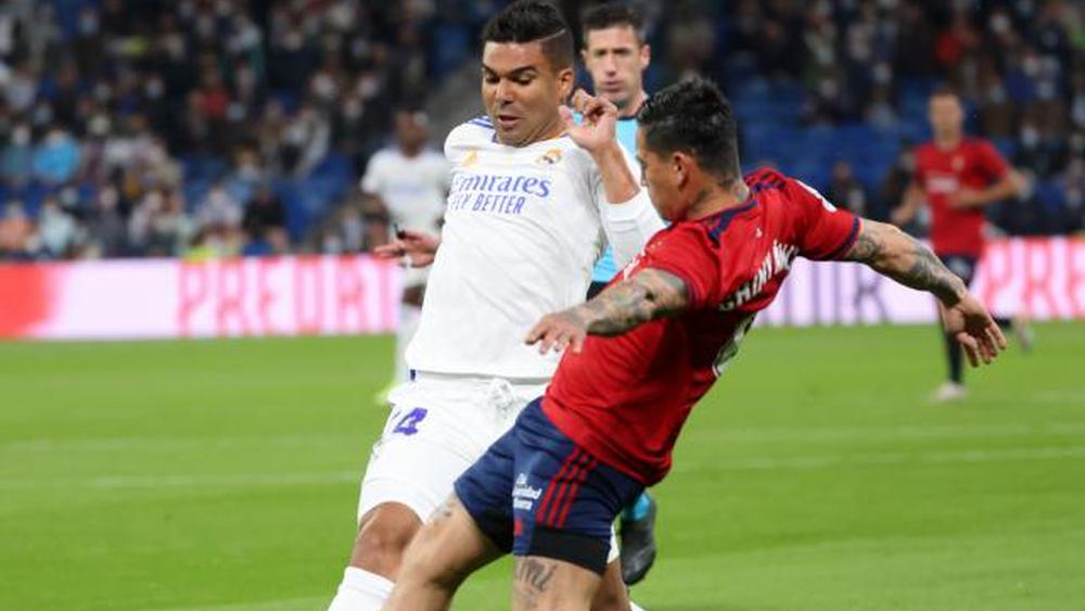 Match nul entre le Real Madrid et Osasuna