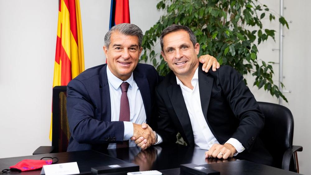 رسميا/ برشلونة يختار "سيرجي بارخوان" كمدرب مؤقت خلفا لكومان