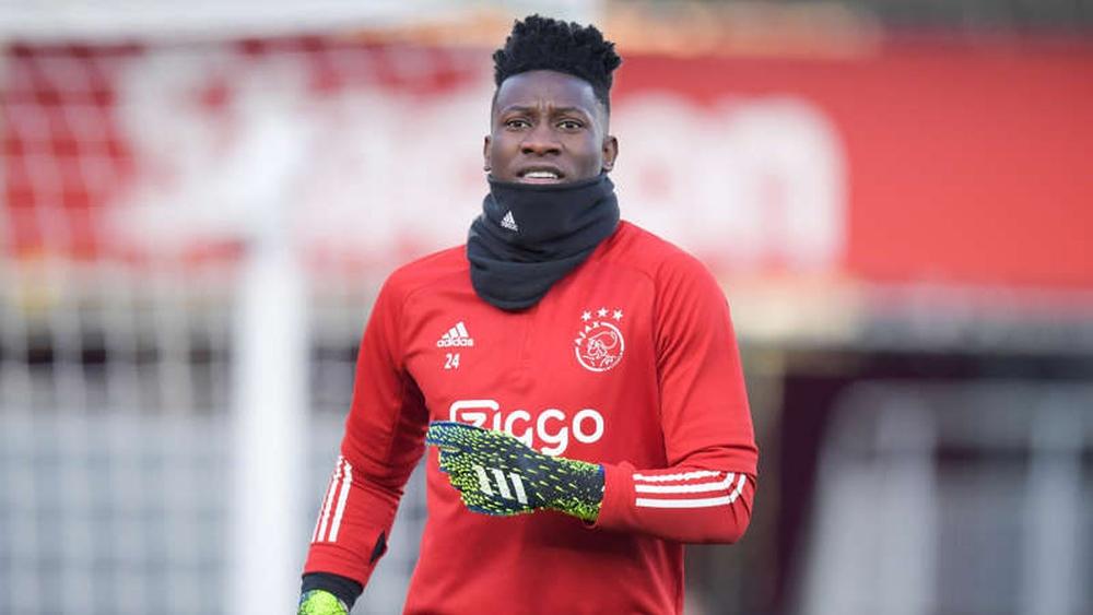 الكاميروني أونانا يعود إلى تدريبات أياكس قبل انتهاء عقوبة إيقافه بسبب المنشطات