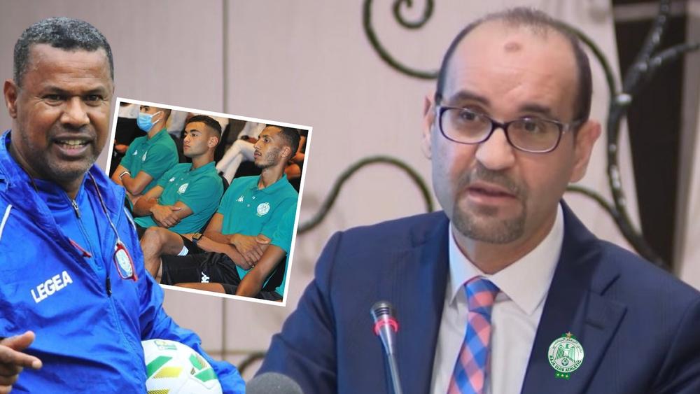 اجتماع بين "مكتب محفوظ" الجديد والطاقم التقني للرجاء واللاعبين للحديث عن "خريطة العمل المستقبلية"