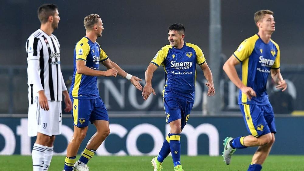 بثنائية نجل سيميوني.. فيرونا يؤكد عودة يوفنتوس إلى النفق المظلم