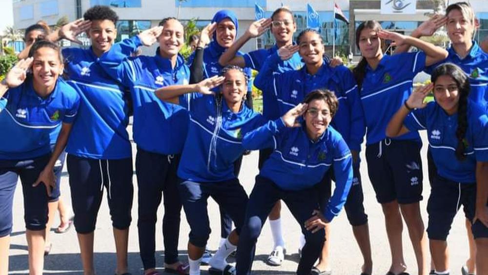 الجيش الملكي النسوي يجري آخر حصة تدريبية قبل مواجهة "ريفر أنجلز" في دوري أبطال أفريقيا