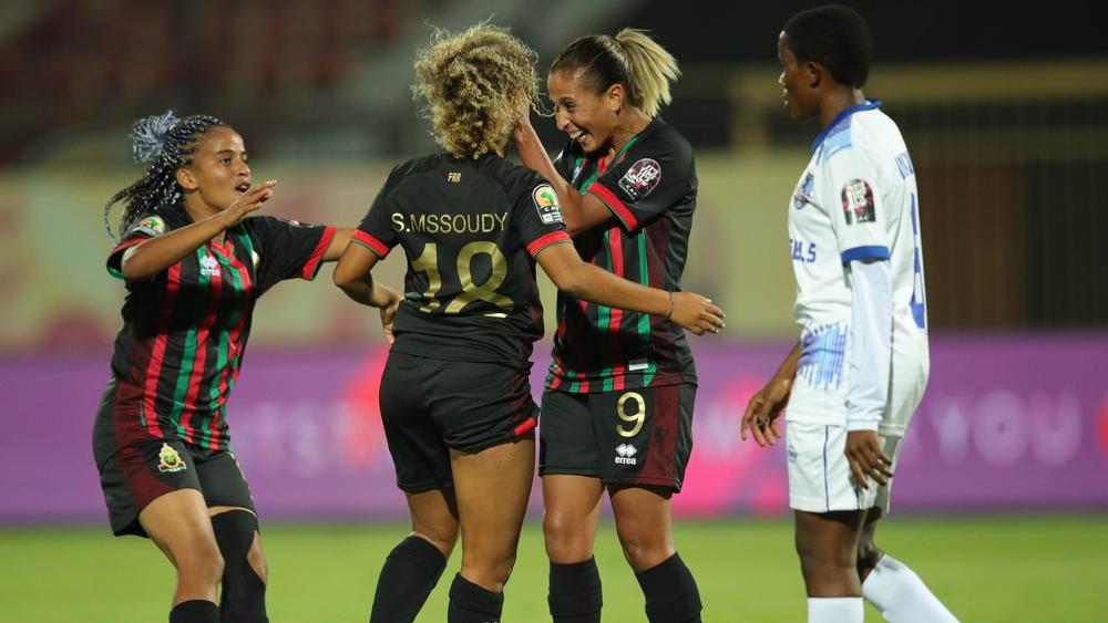 الجيش الملكي النسوي يدشن رحلته في دوري أبطال أفريقيا بانتصار على حساب ريفر أنجلز بثلاثية نظيفة