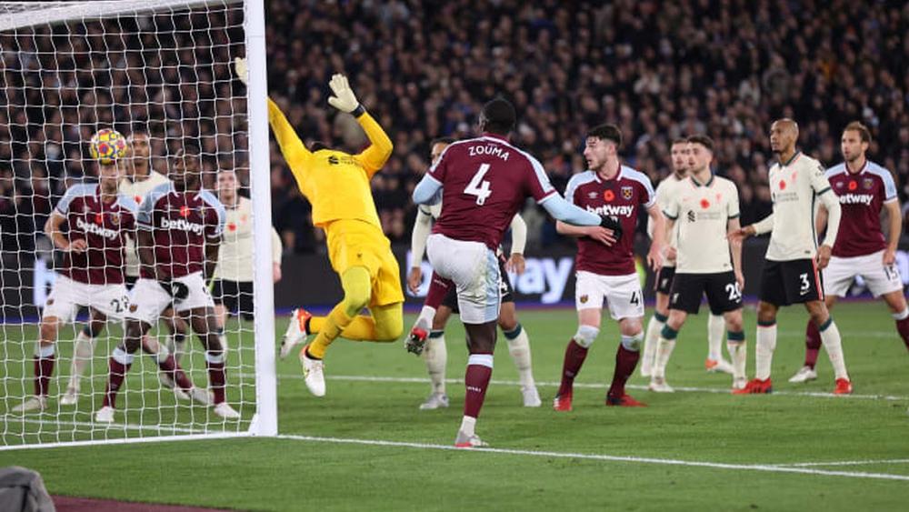 Première défaite de Liverpool cette saison