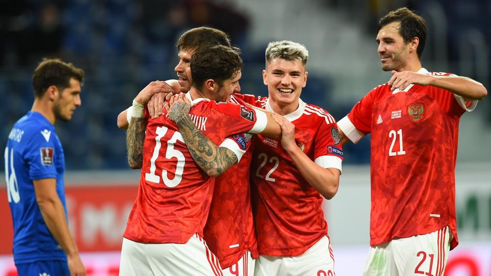 روسيا تقترب من بلوغ "كأس العالم" بفوزها الكاسح على قبرص (6-0)