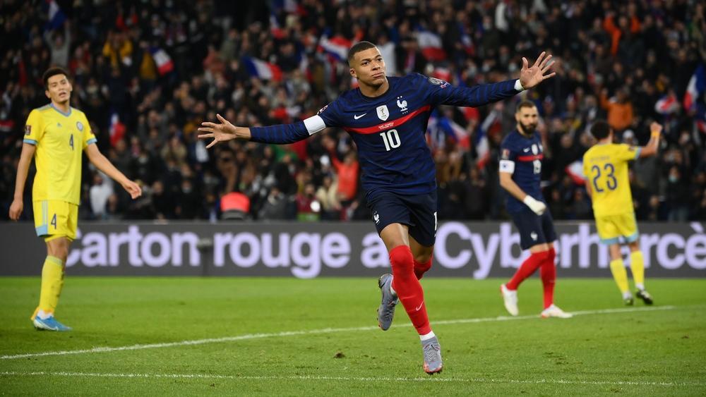 فرنسا تهزم كازاخستان بحصة تاريخية (8-0) وتحسم عبورها إلى نهائيات كأس العالم "قطر 2022"